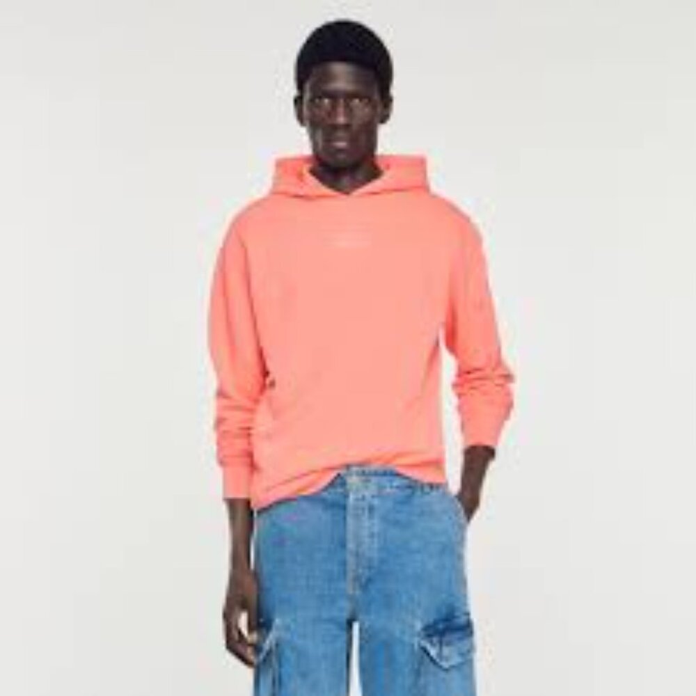 NWT: Sandro Boutique Logo Pullover Hoodie Size XL and XXL